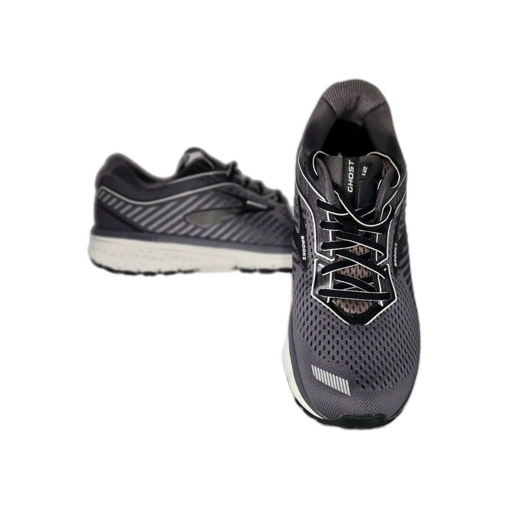 Brooks Ghost 12 Grey Men's 8D Running Shoes Sneakers New In Box